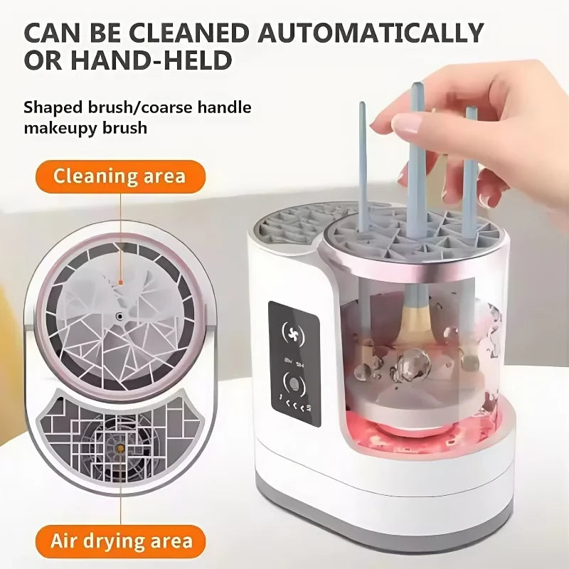 Automatic Makeup Brush Cleaner