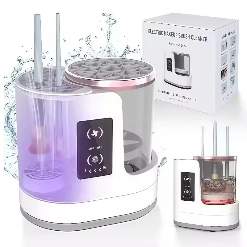 Automatic Makeup Brush Cleaner